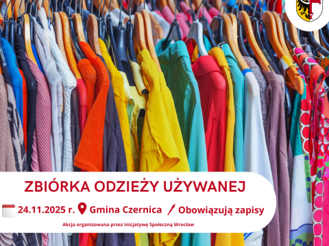 Zbiórka odzieży używanej