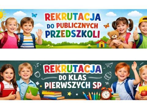 Rekrutacja do placówek oświatowych na rok szkolny 2026/2027