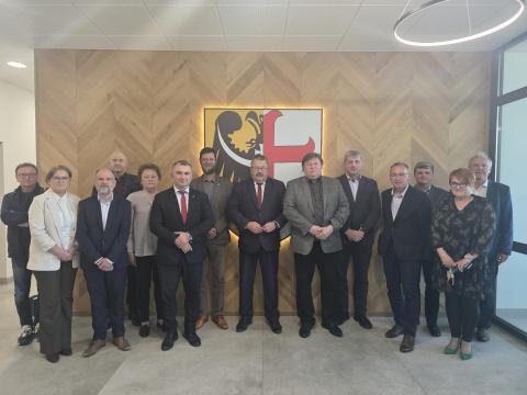 Wizyta Studyjna delegacji z Czech w Gminie Czernica