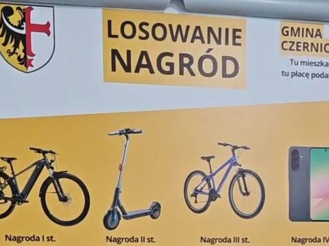 Wyniki losowania nagród w loterii „Gmina Czernica – Tu mieszkam, tu płacę podatki”