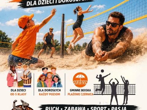Aktywna Plaża Czernica – zaproszenie na treningi siatkówki plażowej!