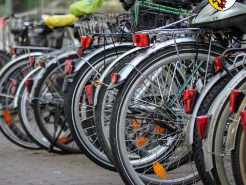 Znakowanie rowerów w Kamieńcu Wrocławskim!