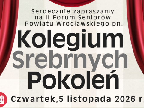 Zaproszenie dla seniorów z Gminy Czernica