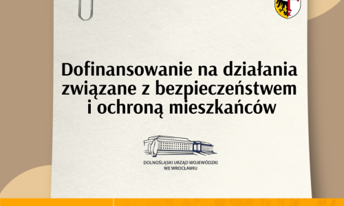 Ponad milion złotych dla bezpieczeństwa mieszkańców Gminy Czernica!
